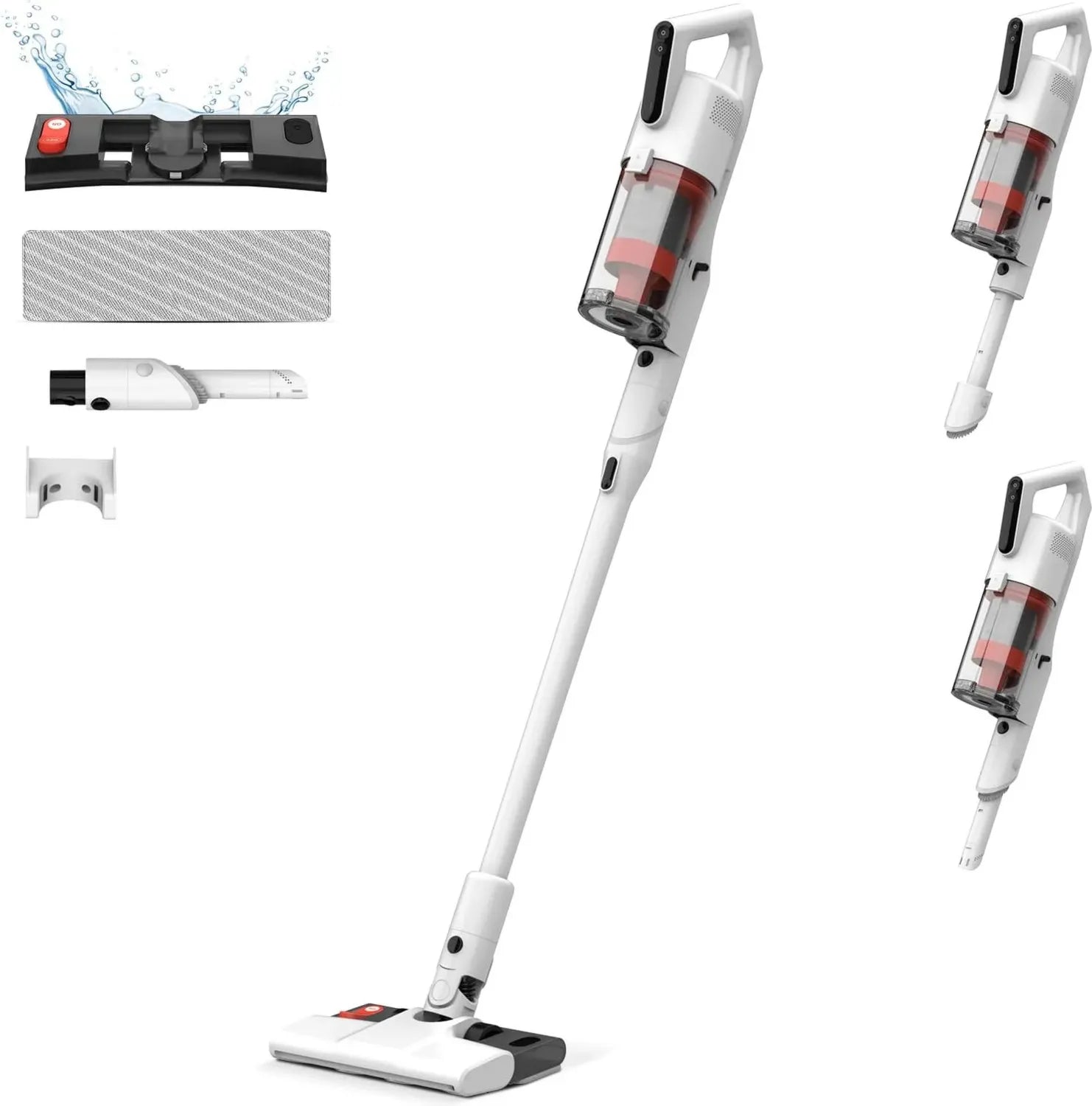 Aspirateur Sans Fil 2 en 1 Deerma DEM-T20W, 180W, Filtre HEPA, Design Léger, Multifonction
