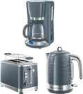 Ensemble Inspire de Russell Hobbs: Cafetière Programmable, Grille-Pain XL, Bouilloire Électrique