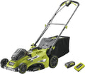 Tondeuse sans fil 36V avec moteur sans balais, largeur de coupe 46cm, batterie 5.0Ah et chargeur inclus