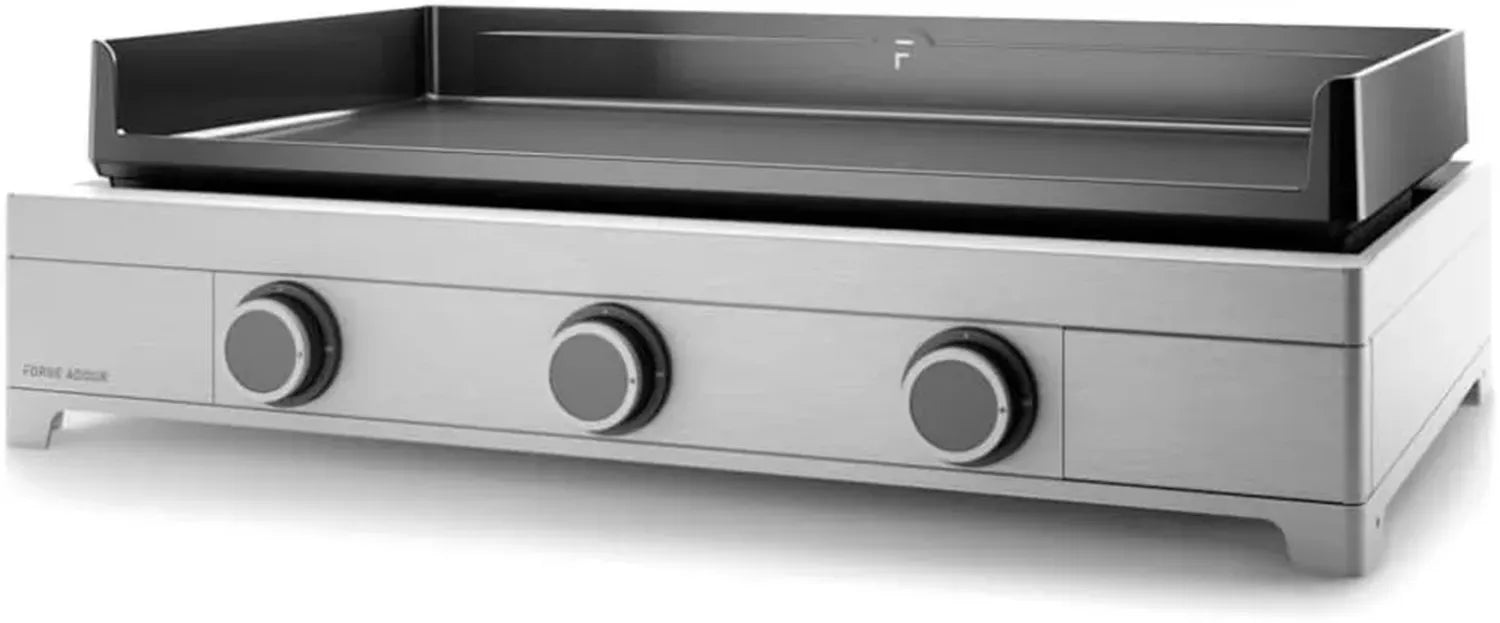 Plancha à Gaz Forge Adour Modern 75 en Acier Inoxydable