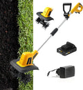 Motoculteur sans fil avec batterie lithium, largeur 25 cm, profondeur 22 cm, pour ferme et jardin