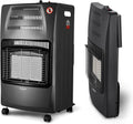 Chauffage à gaz Wintem 4,2 kW avec 3 réglages et allumage piézo sécurisé - Portable avec roulettes - Parfait pour l'intérieur
