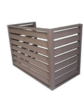Protection en aluminium pour unité extérieure de climatiseur, résistante aux intempéries et durable