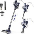 Aspirateur balai filaire 6 en 1 600 W, puissant et silencieux pour sols et tapis