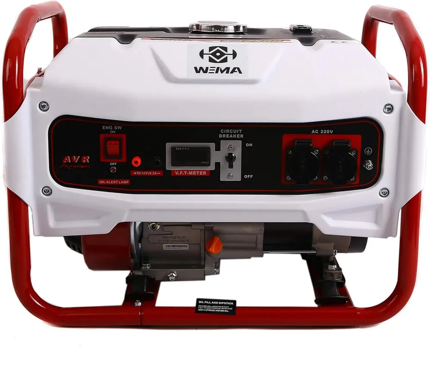 Générateur Essence Weima WM3200B 3200W 7CV avec AVR - Garantie 2 Ans