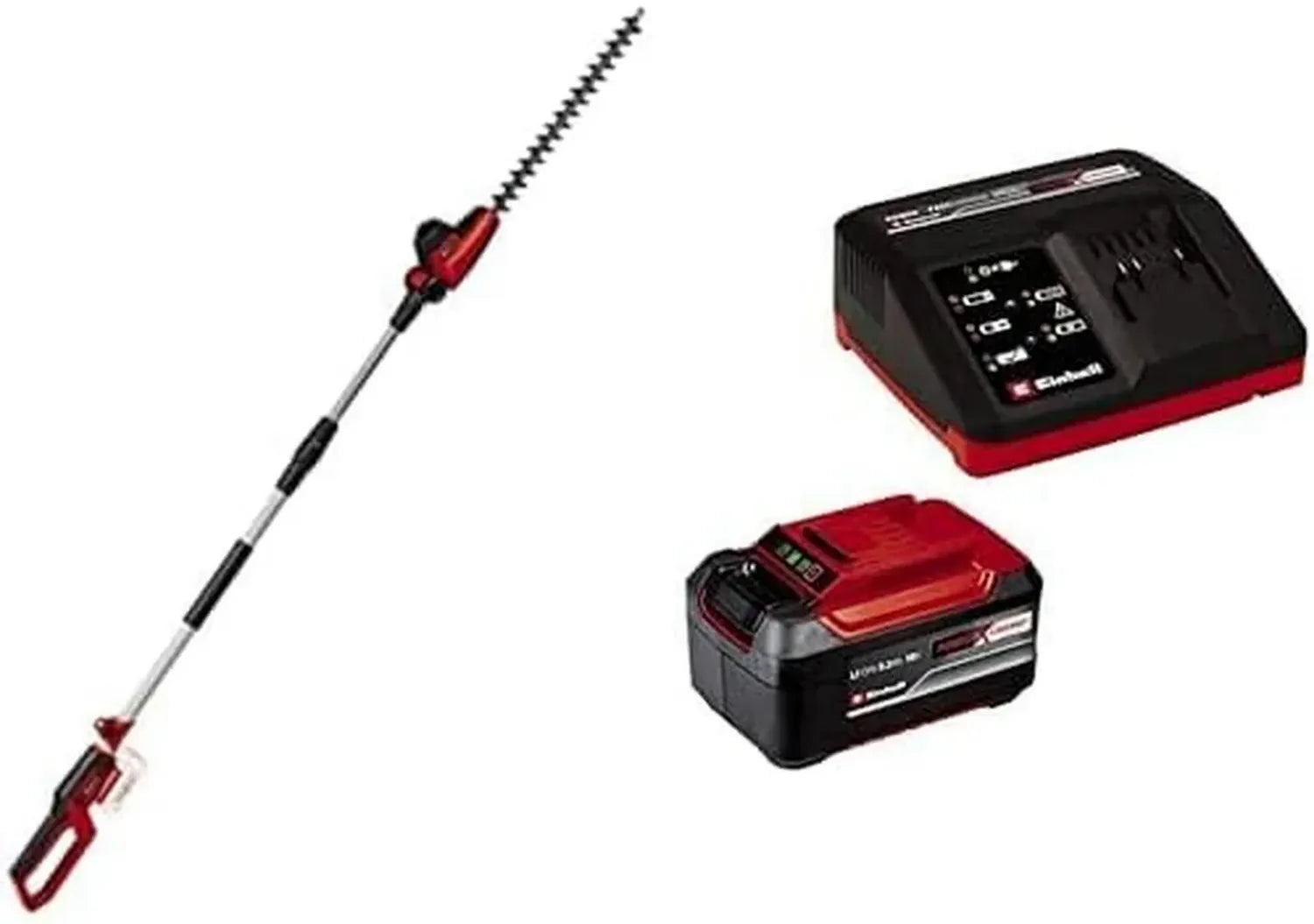 Taille-haie télescopique sans fil 18V Einhell GC-HH 18/45 Li T-Solo avec batterie et chargeur