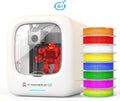 Imprimante 3D Innovante pour Enfants avec IA, Ensemble de 8 Filaments PLA, Bibliothèque Ludique et Modules de Conception, Contrôle par Application Mobile