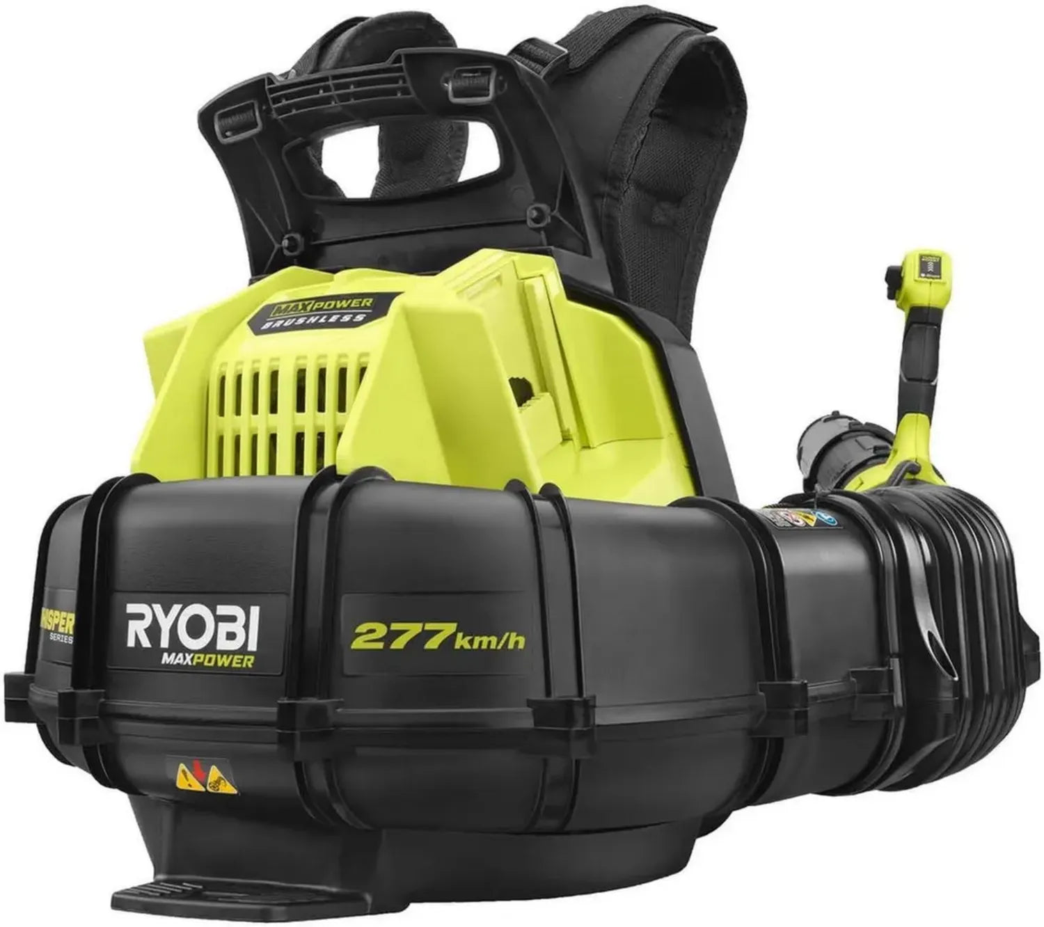 Souffleur à Dos Sans Fil 36V RYOBI - 277 km/h - Sans Batterie ni Chargeur