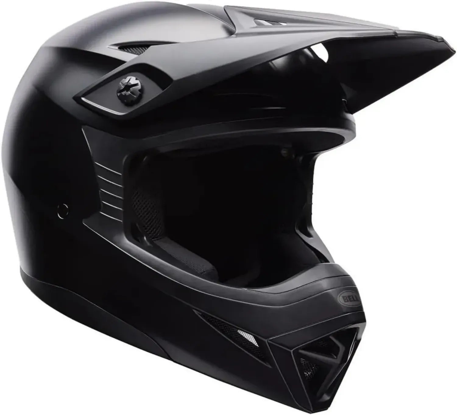 Casque de Motocross BELL MX-10 MIPS Noir Mat - Léger, Ventilé, Certifié ECE 22.06