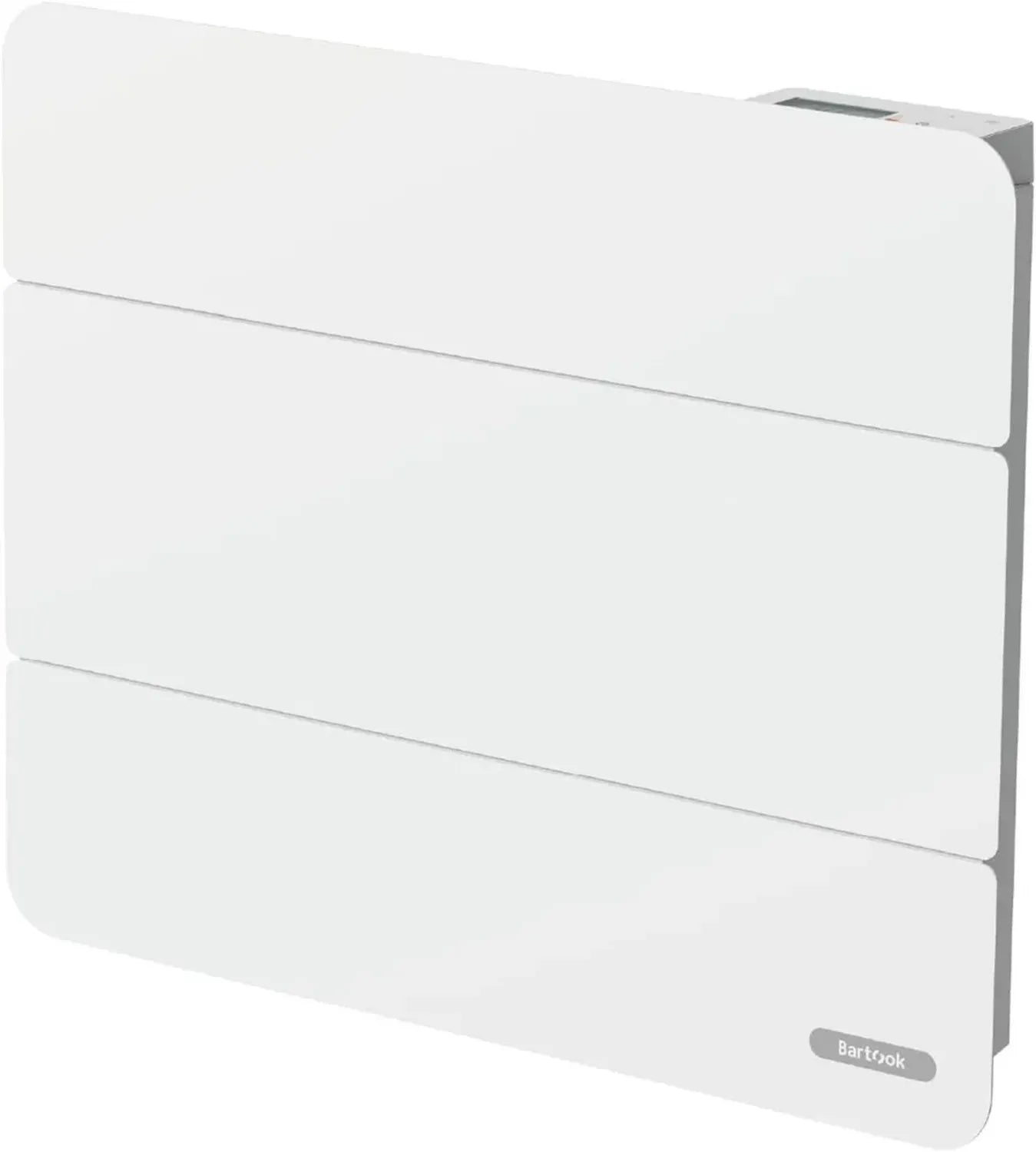 Chauffage Électrique Inertie Sèche 1000W - Thermostat Numérique Économique, Design Épuré