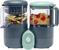 Robot Cuiseur Bébé 4 en 1 Babymoov Nutribaby One - Cuisson Vapeur et Mixage, Capacité 2L, Préparation Rapide et Facile de Repas Maison, Adapté à la Diversification Alimentaire