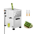 Extracteur Électrique de Jus de Canne à Sucre 800W VEVOR, Capacité 300kg/h, 4 Rouleaux Inox, Idéal pour Restaurants et Bars