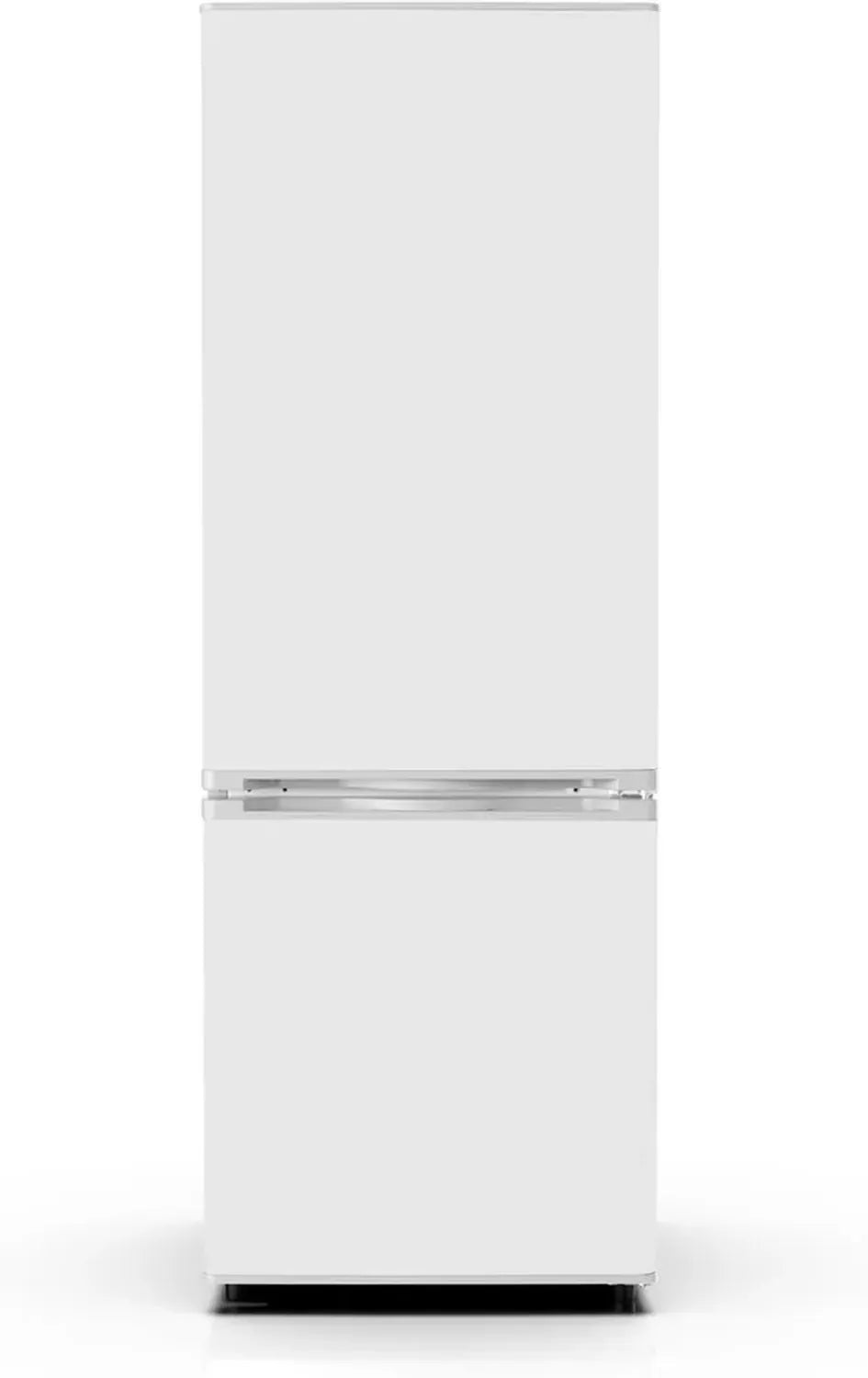 Réfrigérateur Congélateur PKM 161L - 123L Frigo, 38L Congélateur - Porte Réversible, Pieds Ajustables - 50cm Large - Blanc