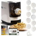 Machine à Pâtes Multifonction avec 11 Matrices et Balance Intégrée - Jusqu'à 800g et 15 Variétés