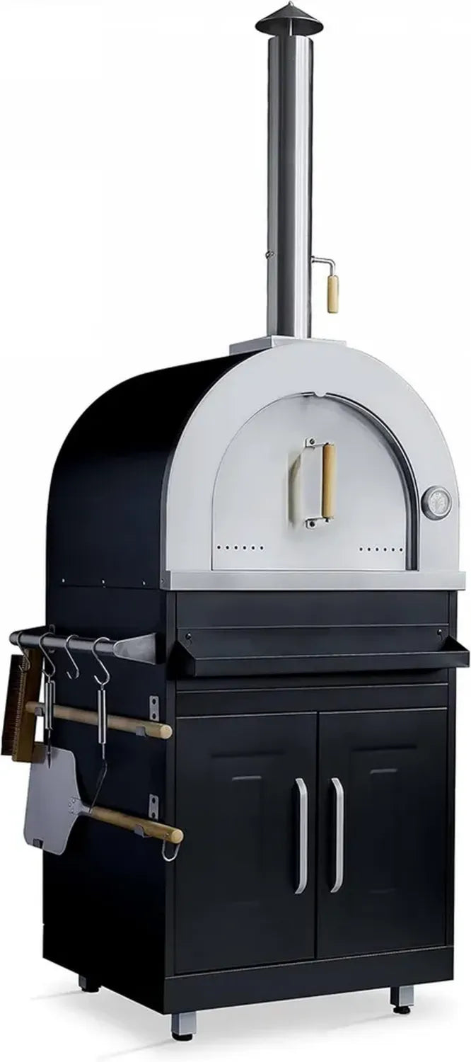 Meuble de Cuisine Extérieure pour Four à Pizza - Oviala