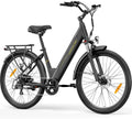 Vélo Électrique Mixte 250W, Autonomie 100 km, Batterie Amovible, 7 Vitesses