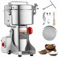 VEVOR Moulin Électrique 3400W, Broyeur à Grains 2500g en Inox, Haute Vitesse pour Épices et Cafés