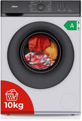 Lave-linge Frontal 10 Kg Nilson, Moteur Inverter, 1400 RPM, Classe A, Éco-Logic