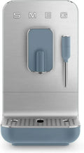 Machine à Expresso Automatique Smeg BCC12SBMEU, Bleu Orage, Broyeur Intégré, Système Thermoblock, Réservoir 1,4L