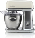 Robot Pâtissier Gorenje MMC 1000 RL, 7 Vitesses, Bol 4,5L, 1000W, Mélange 3D, Silencieux, Nettoyage Facile