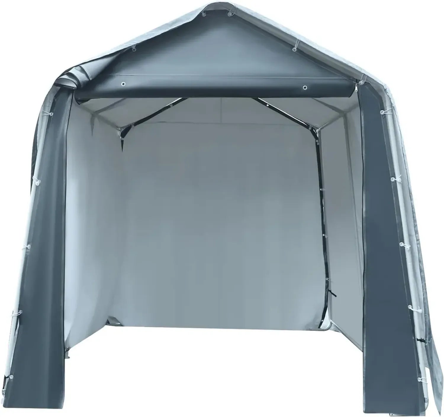 Cabanon de Jardin Universel 2,4m avec Rangement pour Outils et Vélos