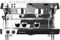 Cecotec Machine à Café Expresso Barista Professionnelle, Double Groupe, Pré-Infusion Ajustable, Pompe 9 Bars, Triple Chaudière, Écran PID