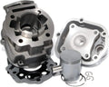 Kit Cylindre 50cc Fonte Easyboost pour Derbi Euro 3/4 avec Culasse et Piston Bi-segments
