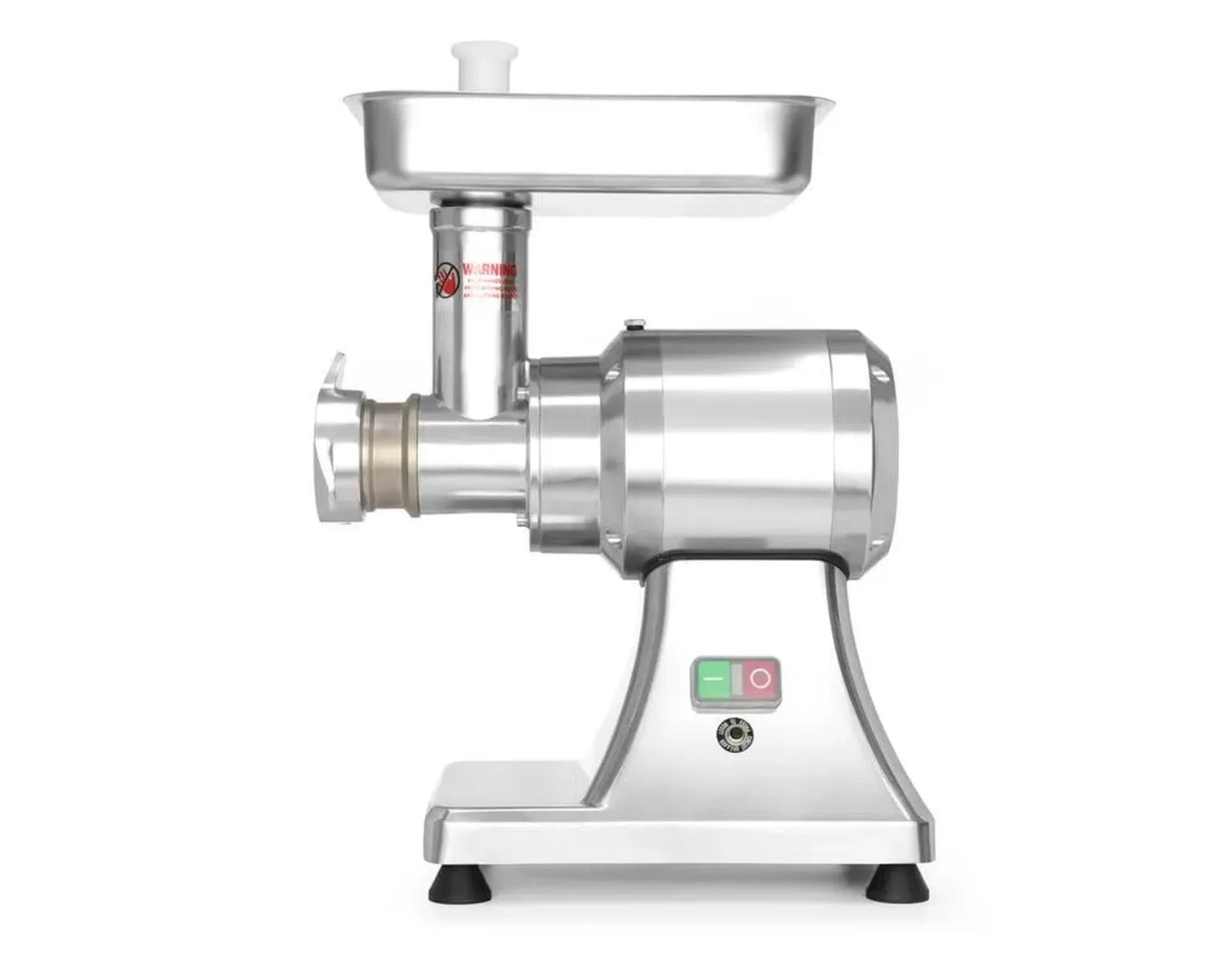 Hachoir à Viande Professionnel HENDI Kitchen Line 12, 100 kg/h, Accessoires Saucisses, 2 Disques, 230V/550W, Inox