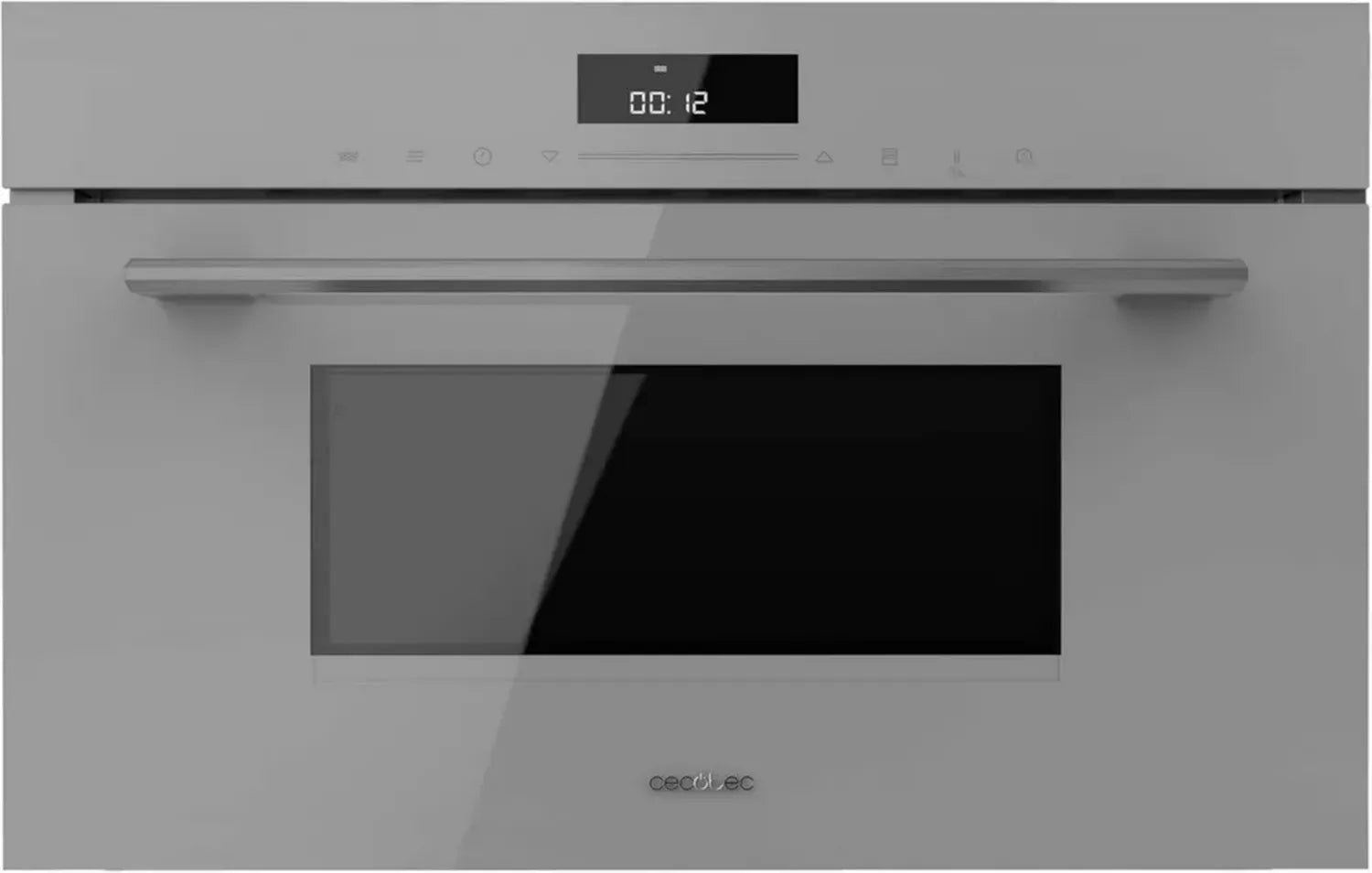 Micro-ondes encastrable Cecotec 34L avec Grill, Décongélation et Menu Automatique
