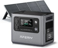 Générateur Solaire Portatif AFERIY P280, 2800W avec Batterie Extensible 2048Wh et Panneau Solaire 200W pour Maison et Camping