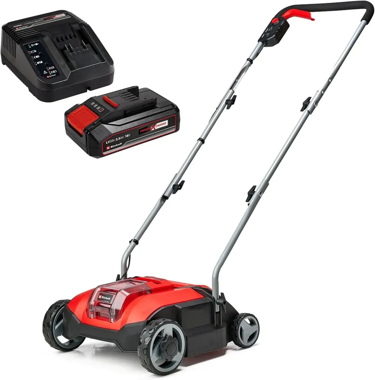Scarificateur sans fil Einhell GC-SC 18/28 Li-Solo, 18V, largeur 28 cm, moteur sans charbon