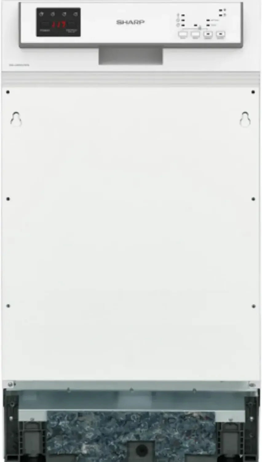 Lave-vaisselle Sharp 45 cm, 10 Couverts, 3 Programmes, Blanc