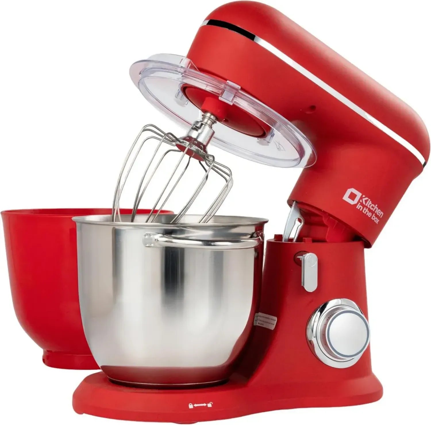 Robot Pâtissier 1300W avec Double Bol 4.5L et 5L, 10 Vitesses, Roux