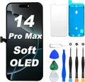 Écran OLED Souple pour iPhone 14 Pro Max avec Face ID et Tone Vraie