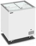 Congélateur Coffre Tefcold 165L avec Couvercles Vitrés Coulissants