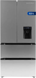 Réfrigérateur Multi-Portes Inox 523L avec Distributeur d'Eau