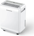 Déshumidificateur Ariston DEOS EVO 10 - Élimine 10L/jour - Réservoir 1,89L - Purification d'air - Modes Auto et Sec - Pour salle de bain et cave jusqu'à 30m²