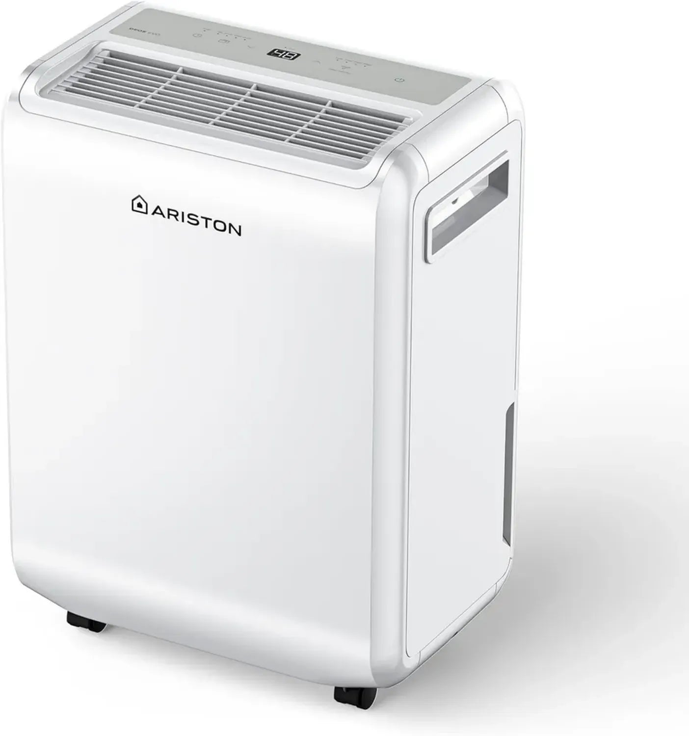 Déshumidificateur Ariston DEOS EVO 10 - Élimine 10L/jour - Réservoir 1,89L - Purification d'air - Modes Auto et Sec - Pour salle de bain et cave jusqu'à 30m²