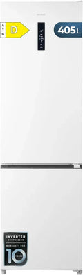 Réfrigérateur Combiné No Frost 405L Cecotec Bolero CoolMarket, 200x60 cm, Classe D, Blanc Inox
