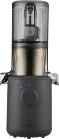 Hurom Extracteur à Jus H310A, Presse à Froid Silencieuse, Facile à Nettoyer, Design Compact, Sans BPA, 220ml, 100W, Charcoal