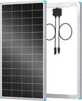 Panneau solaire Renogy 200W 24V, efficacité 25%, idéal pour camping-cars, bateaux et fermes