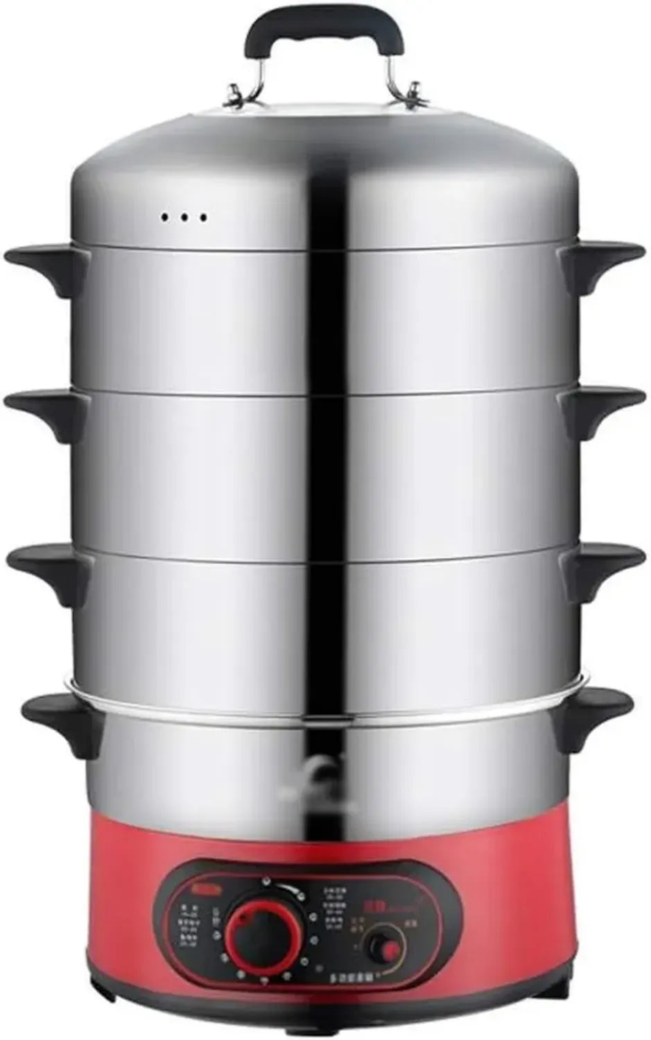 Cuiseur Vapeur en Acier Inoxydable 304, Cuit-Riz Électrique Multifonction
