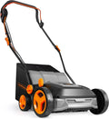 Balayeuse Électrique 1800W pour Gazon Artificiel avec Sac 45L et Hauteur Réglable