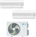 Climatiseur Inverter Monosplit Diloc Over 12000 BTU R32 A+++ avec Wifi et Pompe à Chaleur