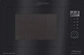 Micro-ondes Encastrable Kaiser EM 2510, Verre Noir, 25L, Gril à Air Chaud, 21 Fonctions, Sécurité Enfants
