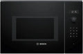 Four à micro-ondes encastrable Bosch Série 6, 900W, 25L, auto-cuisson, noir
