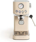 Machine à Expresso Compacte 20 Bars, Semiautomatique avec Café Froid et Buse Vapeur, Réservoir 1,2L, Compatibilité Café Moulu et Dosettes ESE