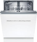 Bosch Lave-vaisselle Intégré Série 4, 60 cm, SuperSilence, InfoLight, Séchage Extra, 13 Couverts