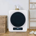 Sèche-linge mural en acier inoxydable, 6 programmes avec filtration multiple et protection surchauffe, classe énergétique G, couleur blanche