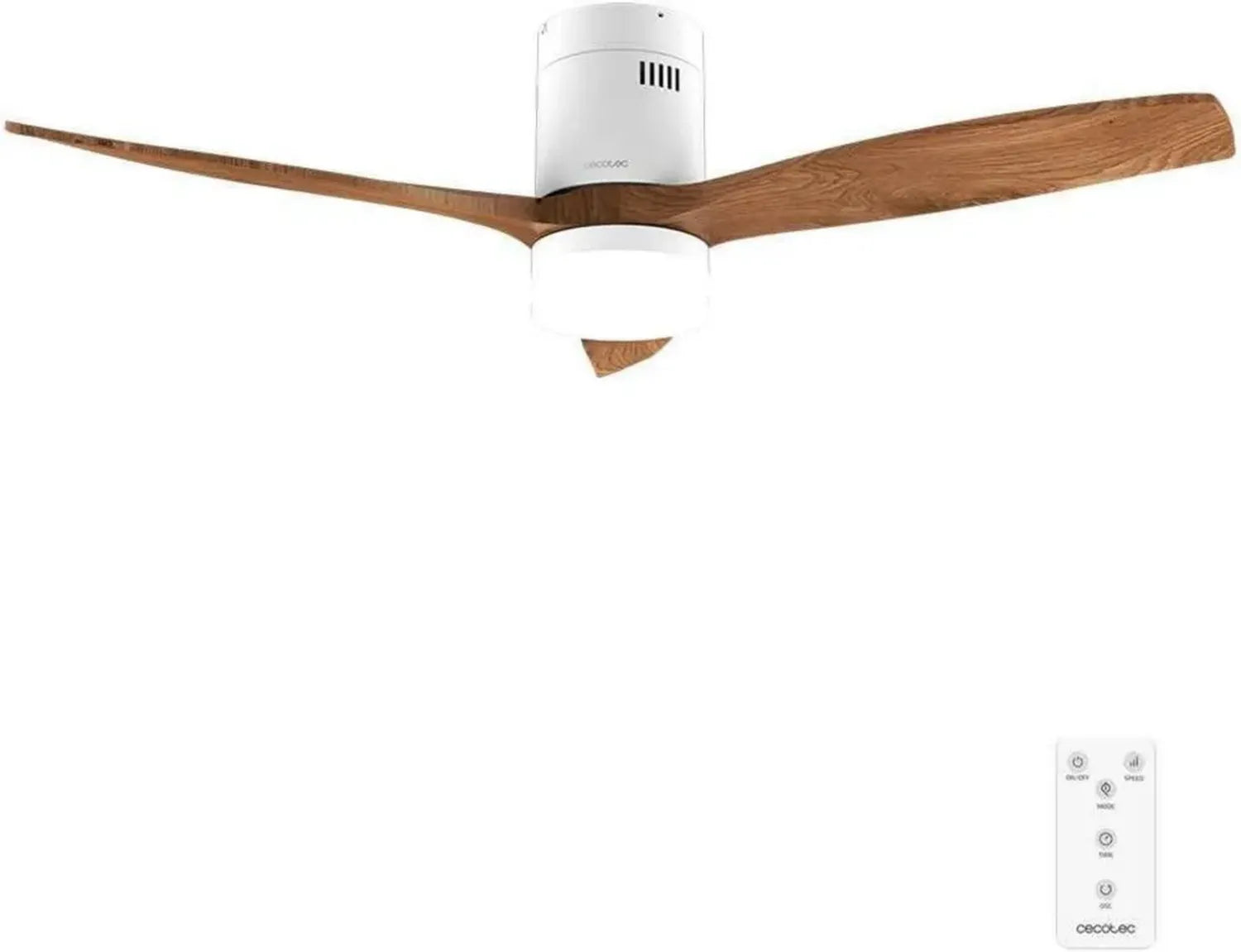 Ventilateur de Plafond 132 cm Cecotec avec LED et Télécommande - EnergySilence Aero 5600